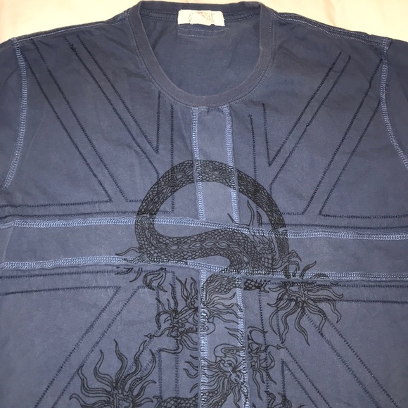 Patch Work and Graphic T-Shirt - Picture 1 of 5
